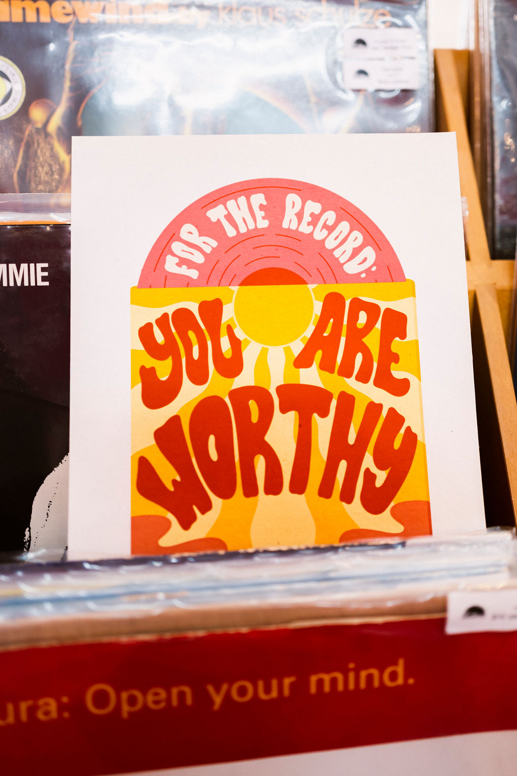 For The Record Art Print