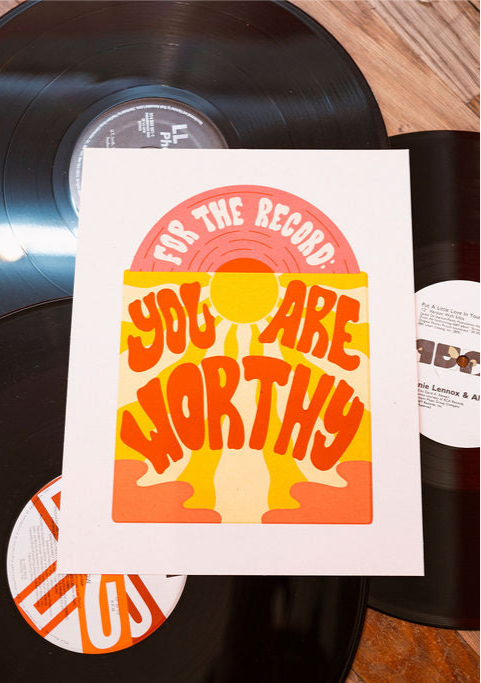 For The Record Art Print