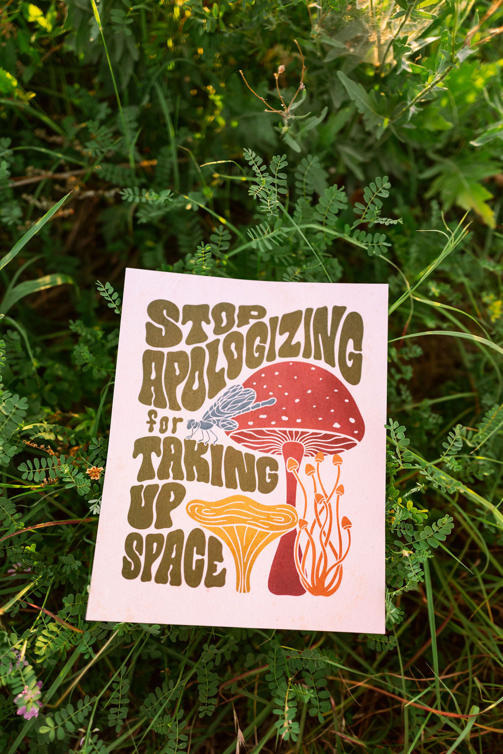 Stop Apologizing Art Print