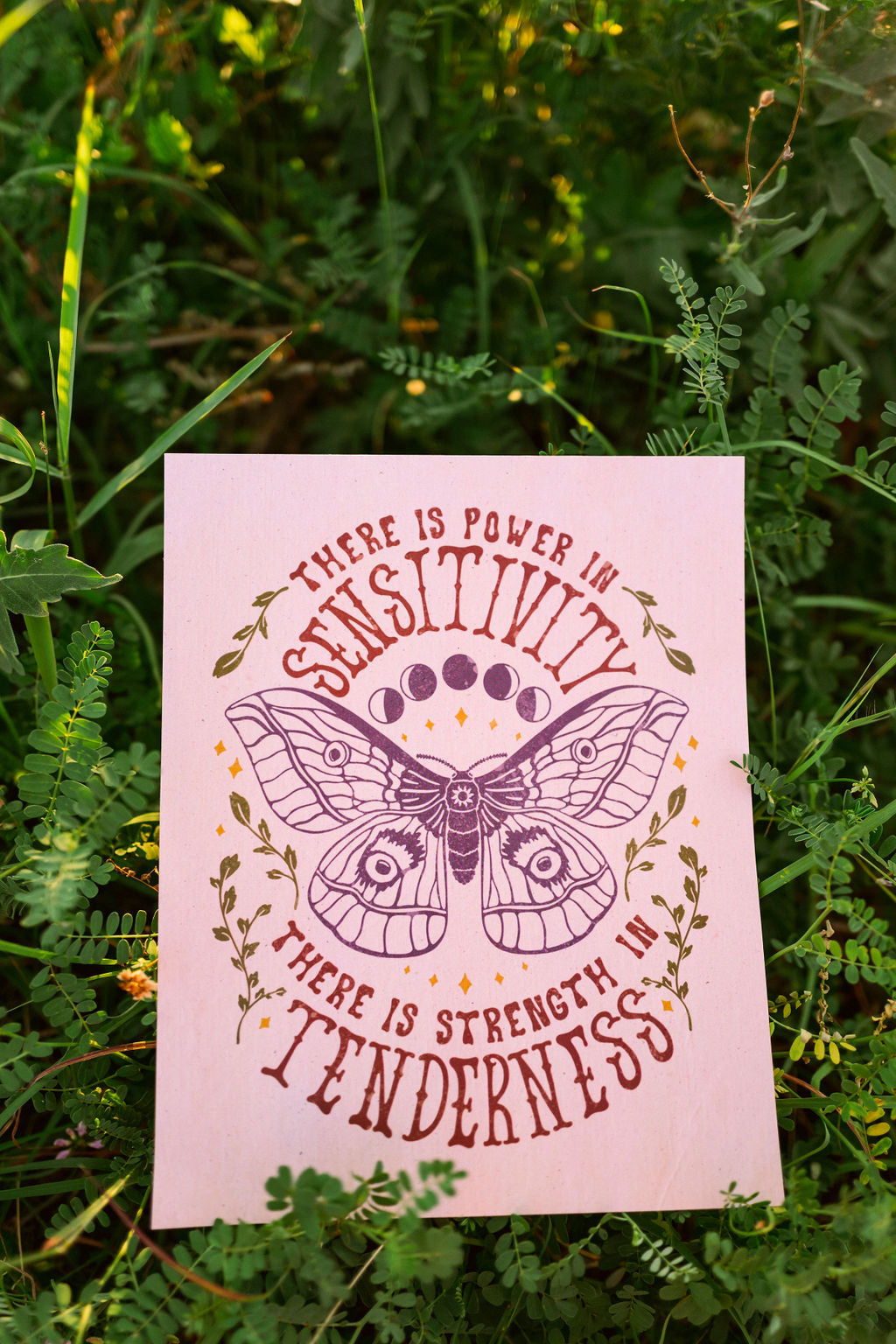 Power in Sensitivity Art Print