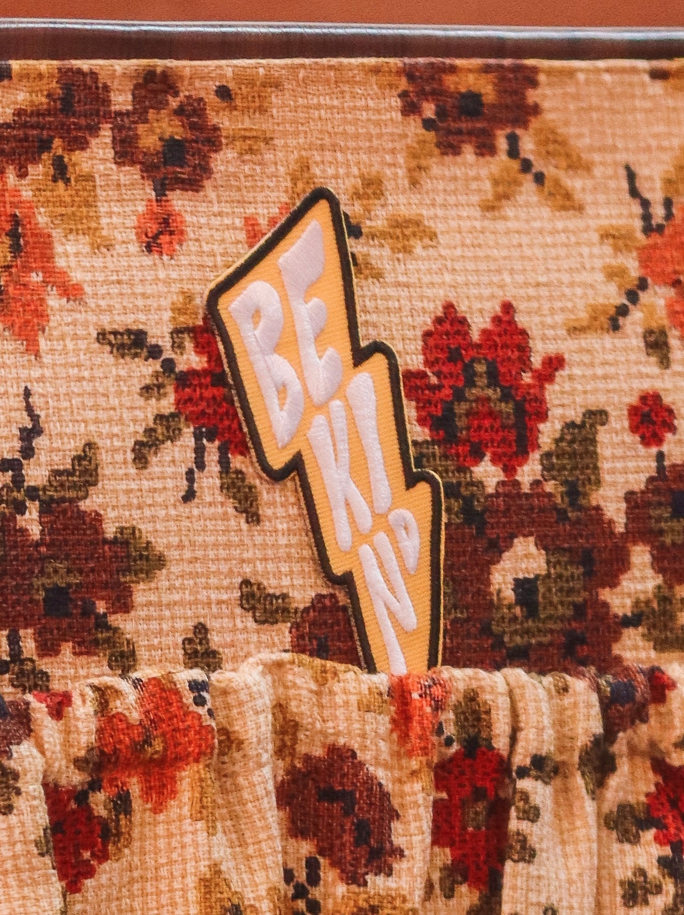 Be Kind Lightning Bolt Patch