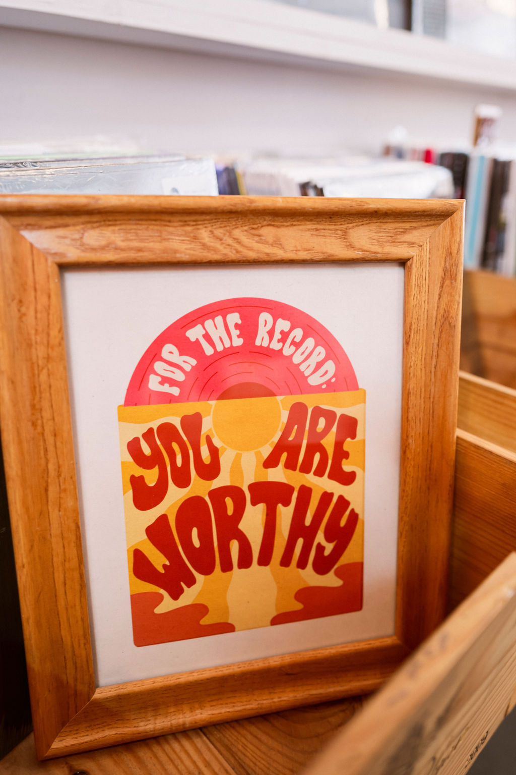For The Record Art Print