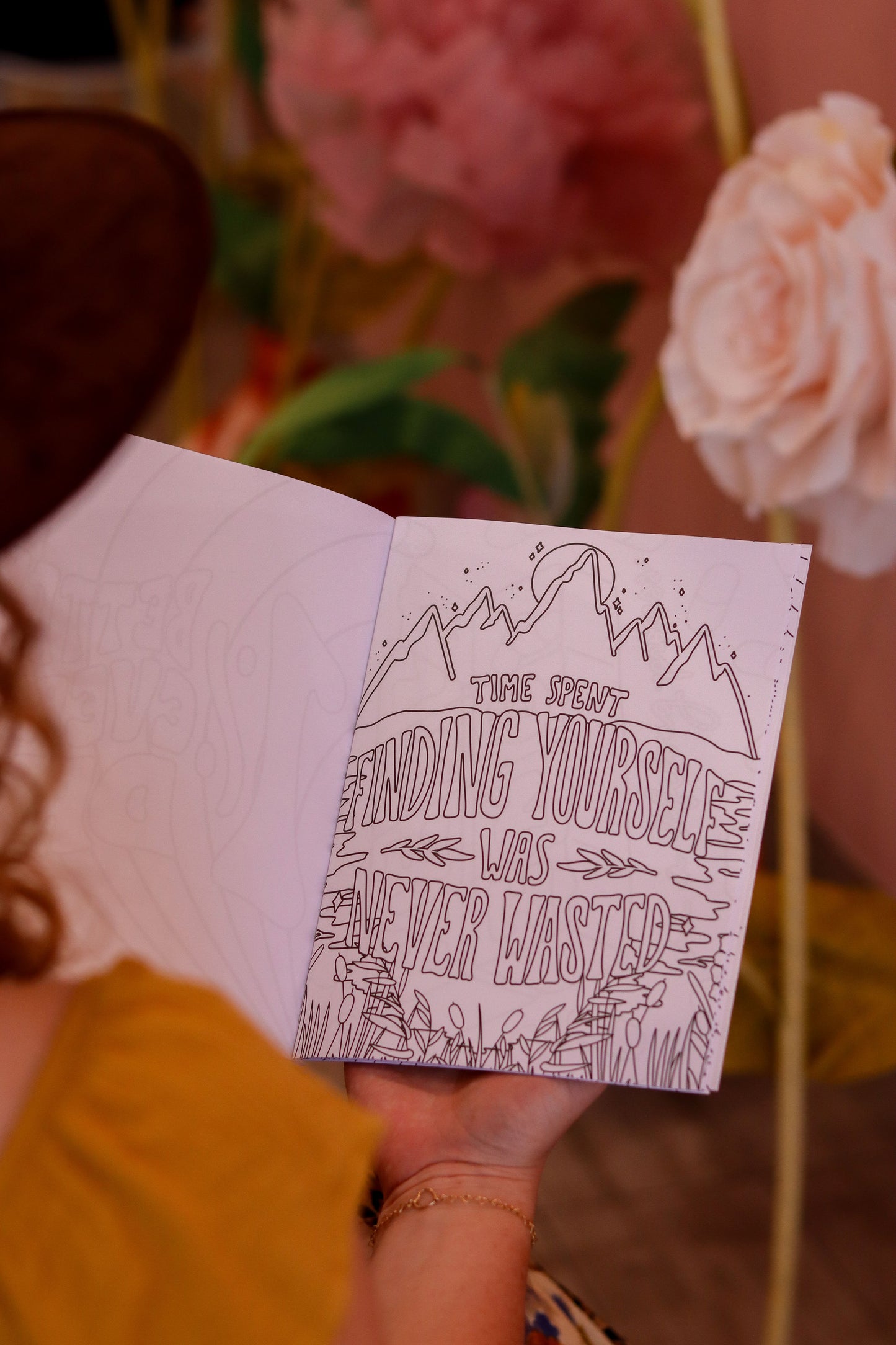 Self Love is Groovy Coloring Book