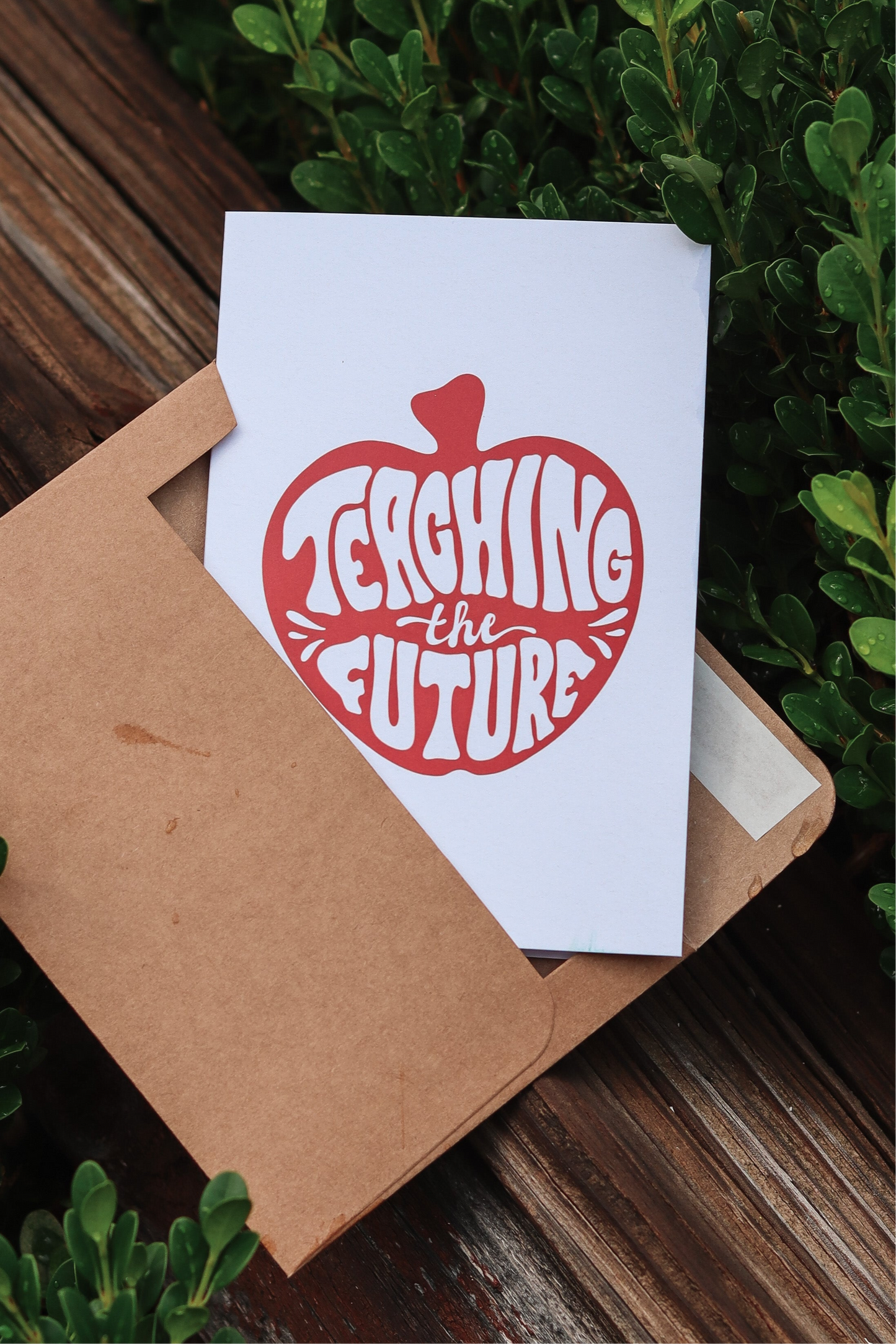 Teaching the Future Greeting Card