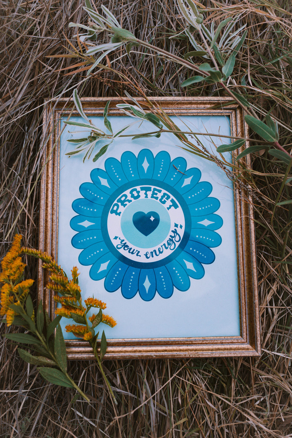 Protect Your Energy Art Print