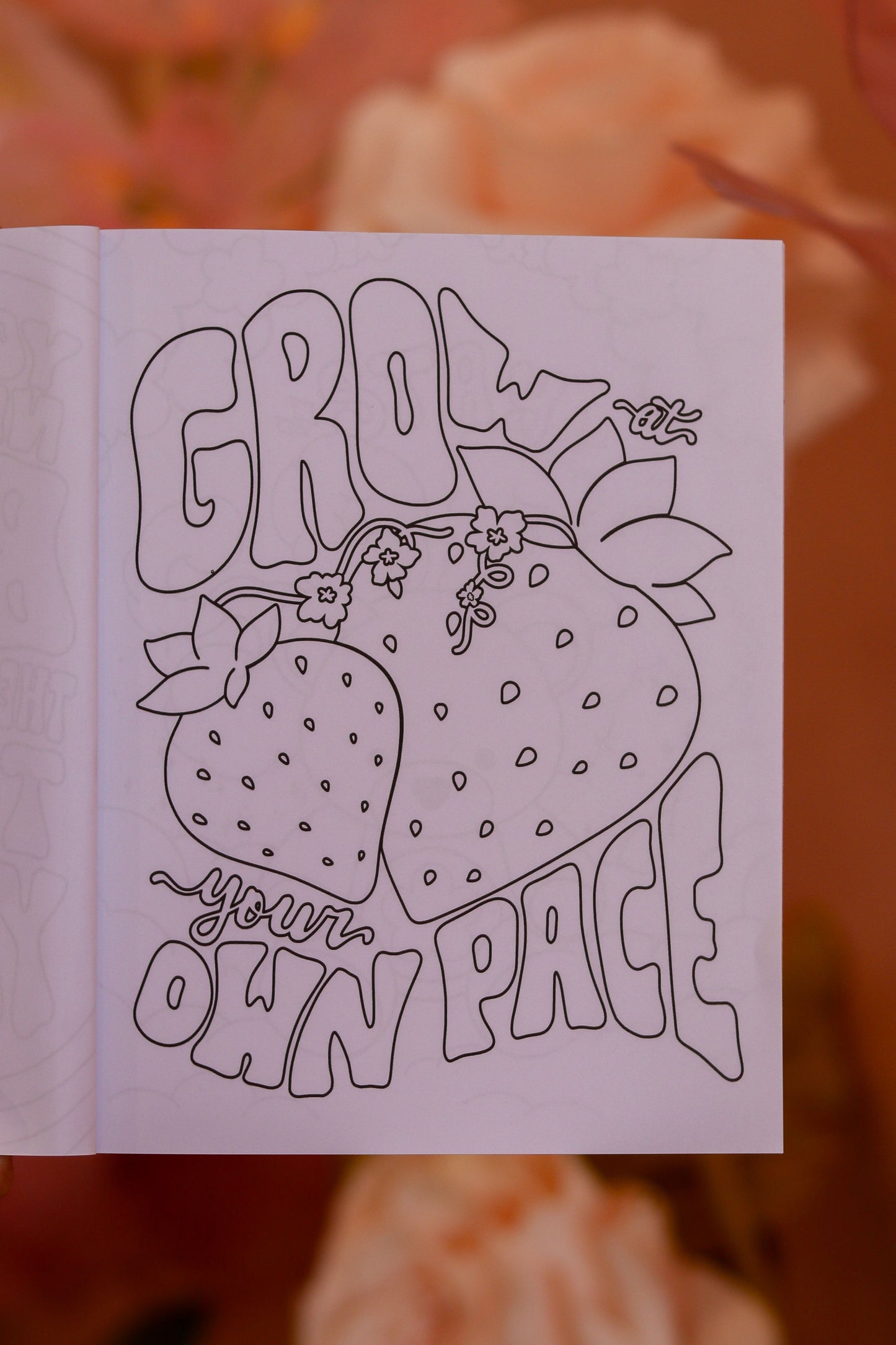 Self Love is Groovy Coloring Book