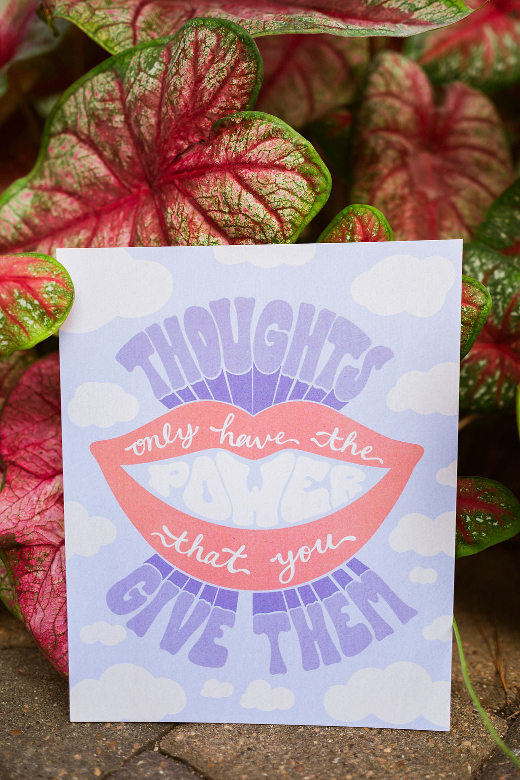 Power of Thoughts Print
