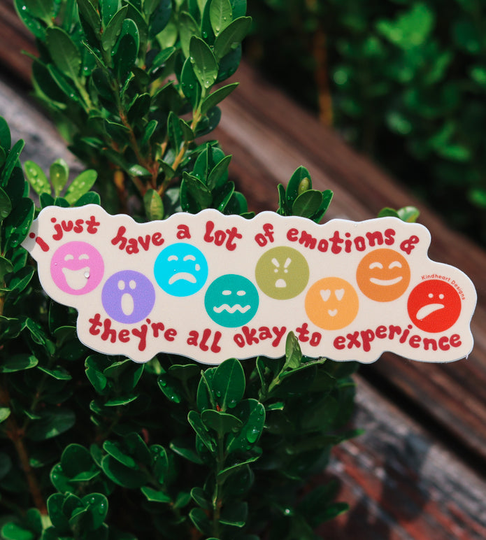 Rainbow of Emotions Sticker