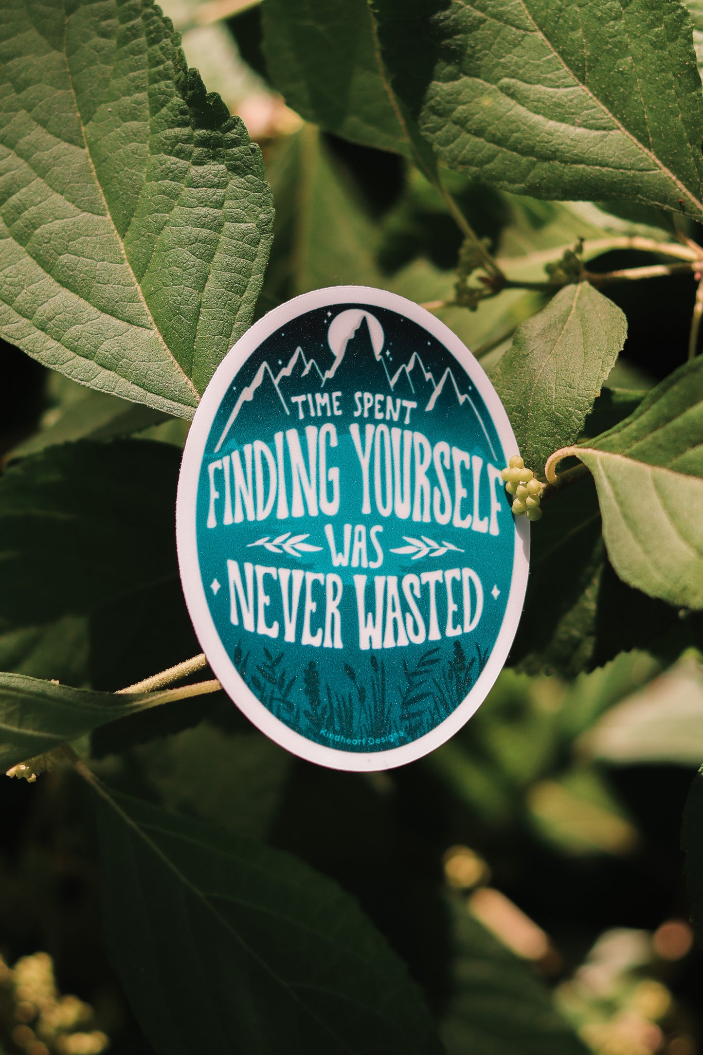 Finding Yourself Glow-In-the-Dark Sticker