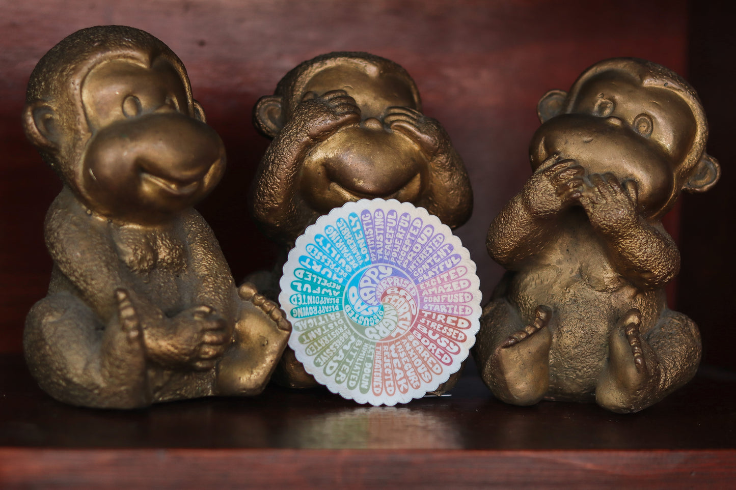 Groovy Feelings Wheel Sticker