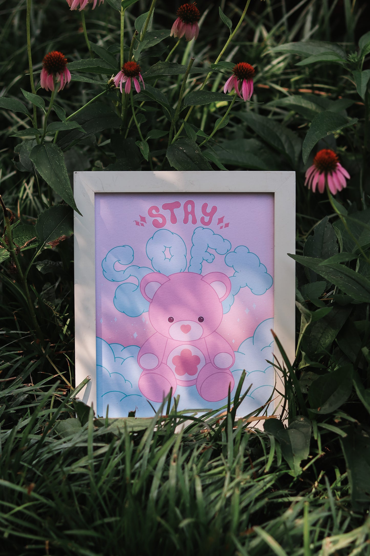 Stay Soft Art Print