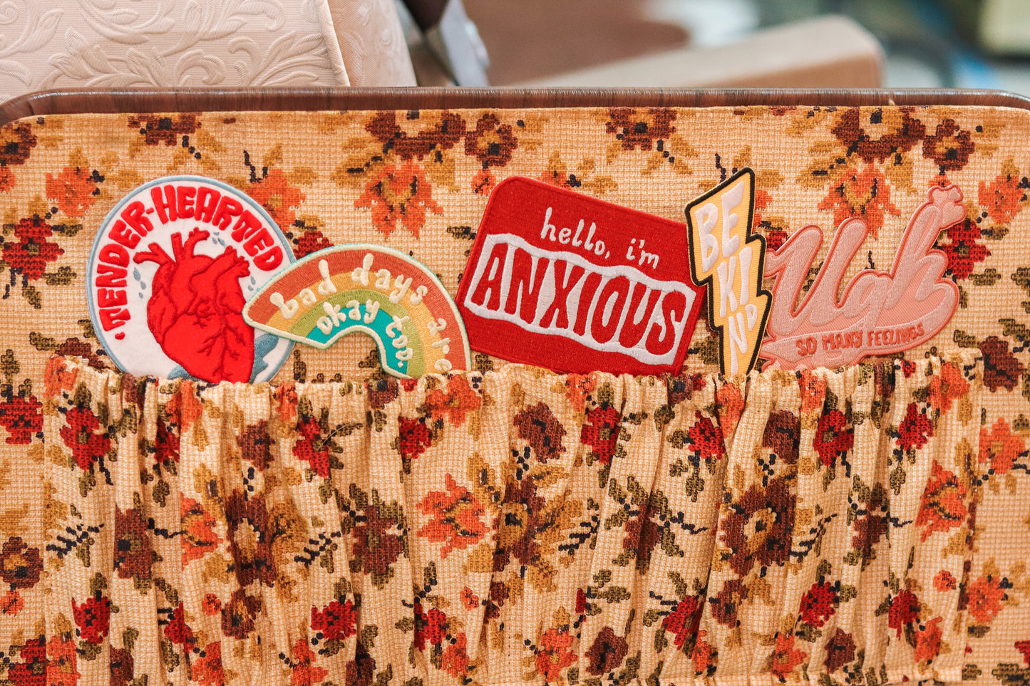 Ugh So Many Feelings Embroidered Patch